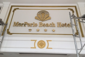 Công trình thảm trải sàn Printed dạng cuộn khách sạn MerPerle Beach Nha Trang